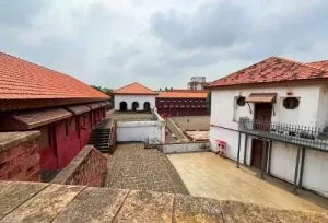 The historic architecture of Surat Castle, a prominent 16th-century heritage highlight featured on our 3-day Surat city and textile tour.