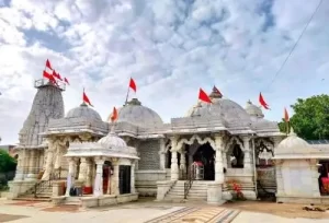The highly revered Shree Bahuchar Mata Temple in Becharaji, a significant spiritual stop featured on the 6 Days Gujarat Shaktipeeth Darshan.